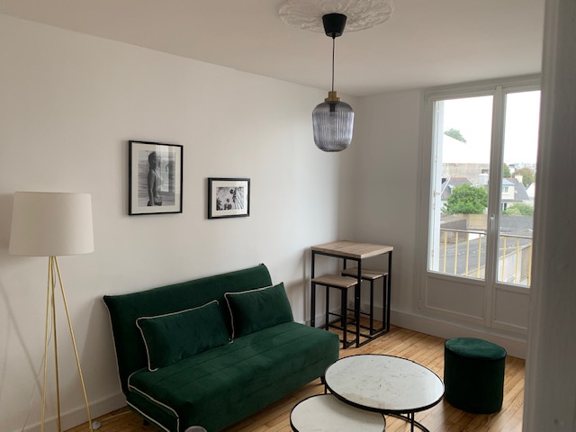 A louer Brest Centre T3 meublé à neuf proximité immédiate gare